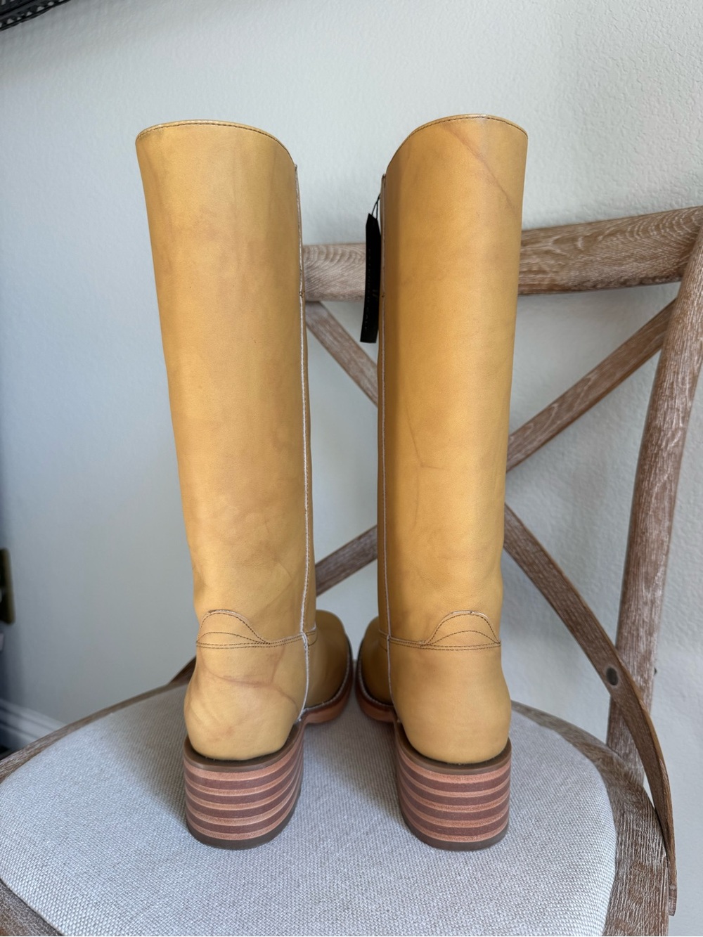 Frye campus 14L wide calf boots banana - Picture 3 of 9
